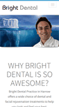 Mobile Screenshot of bright-dental.co.uk